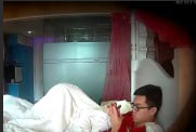 宾馆偷拍第12弹：针孔摄像头下的隐秘激情时刻